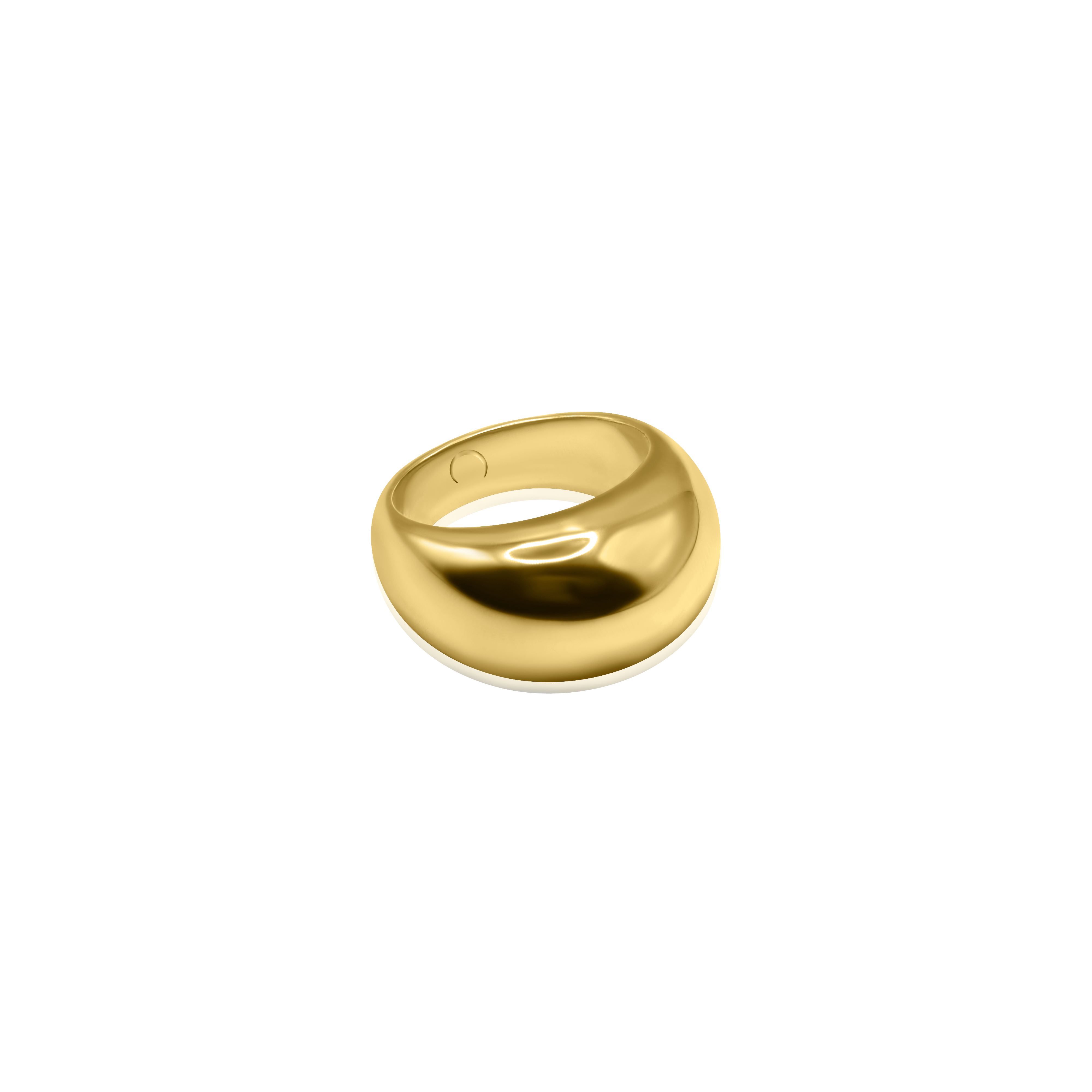 Dome Ring - Yellow Gold