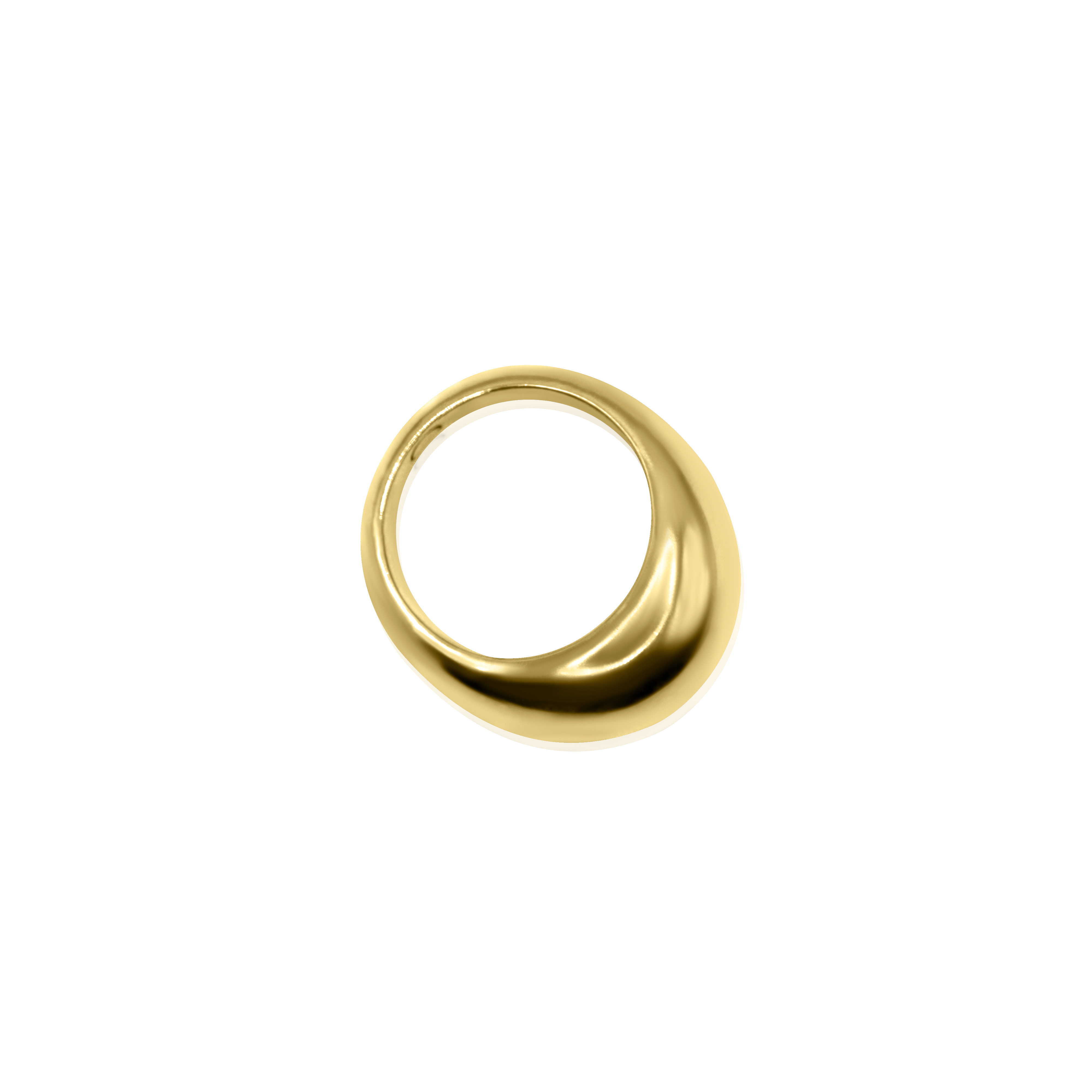 Yellow Gold Dome Ring