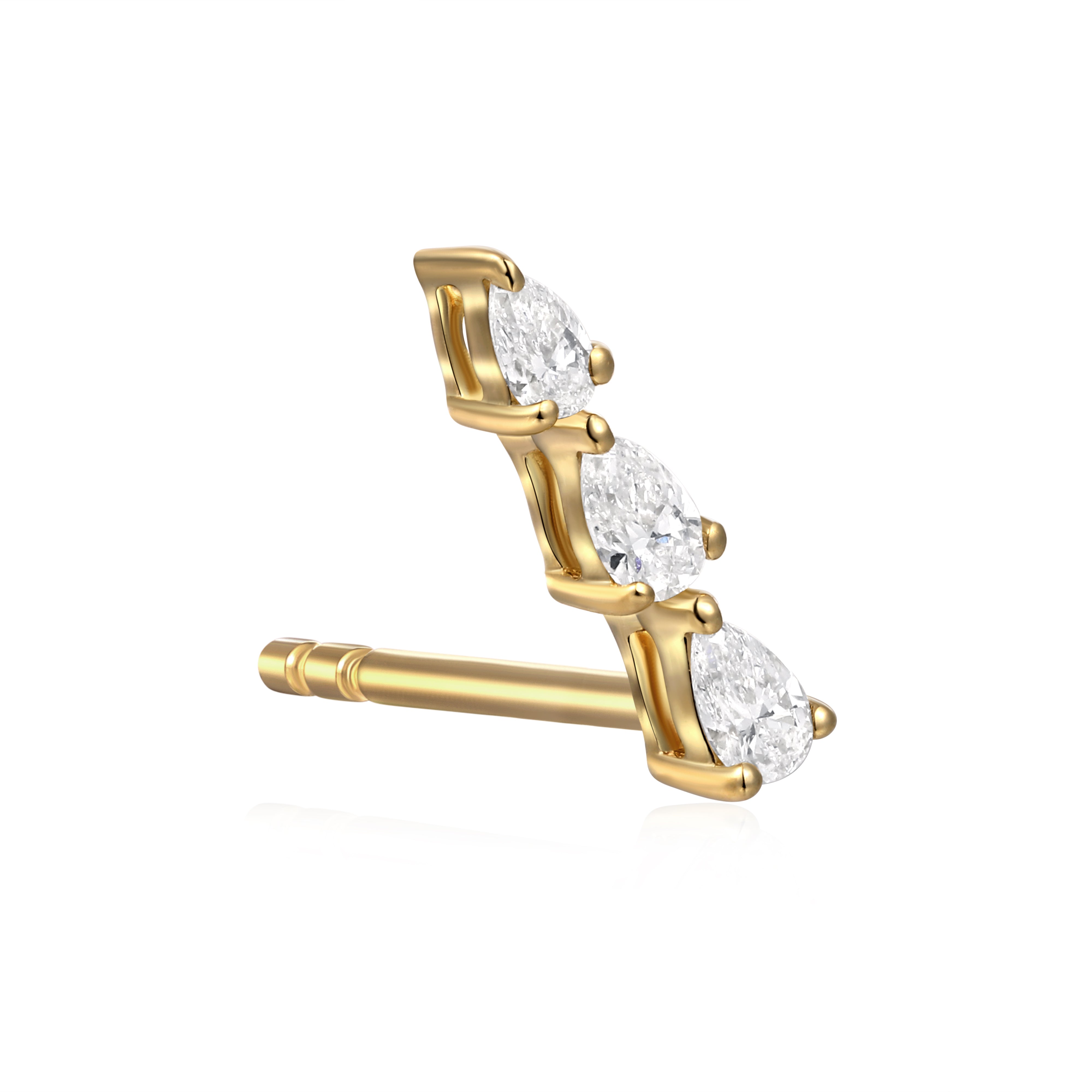 Pear Diamond Earrings