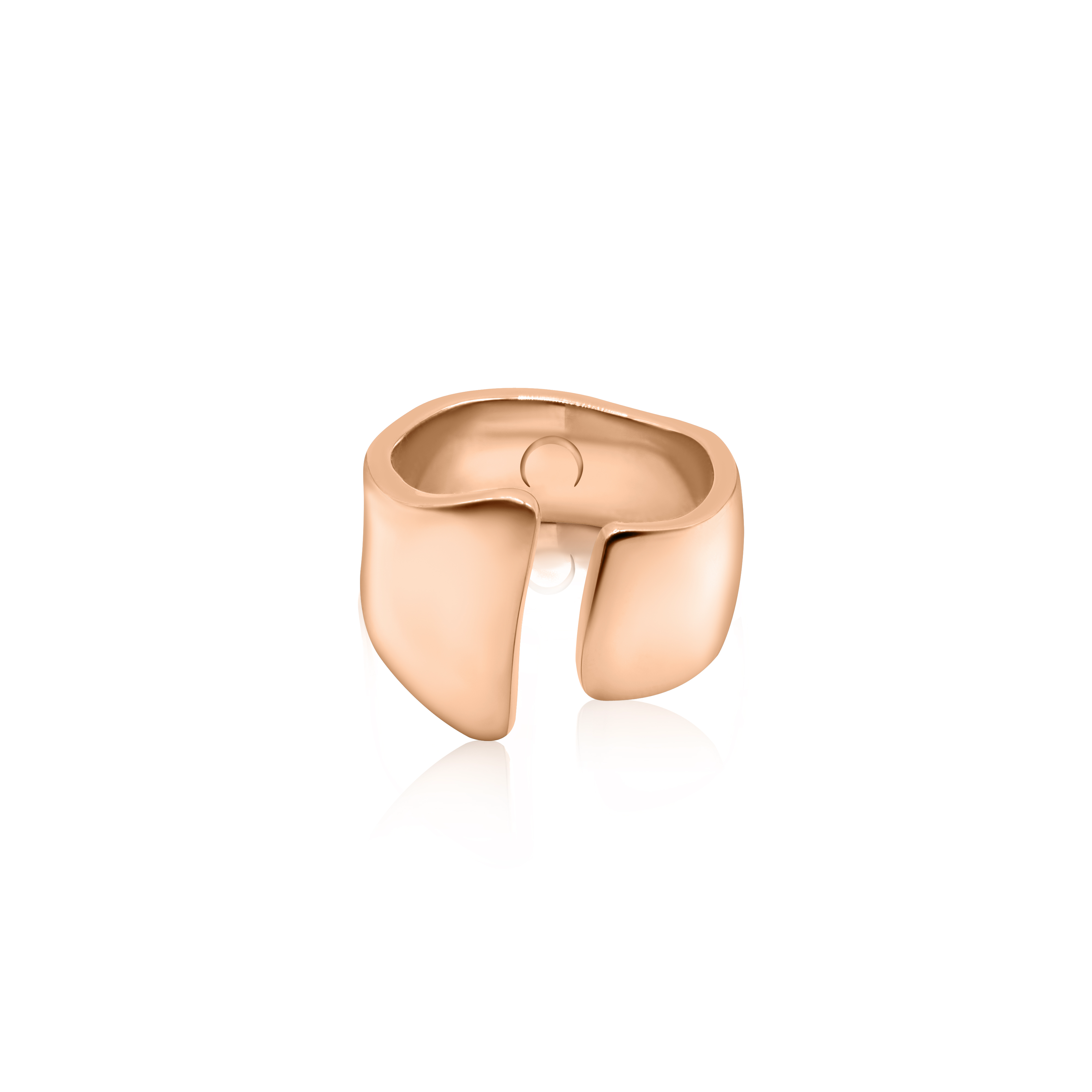 Pebble Ring (Thick) - Rose Gold